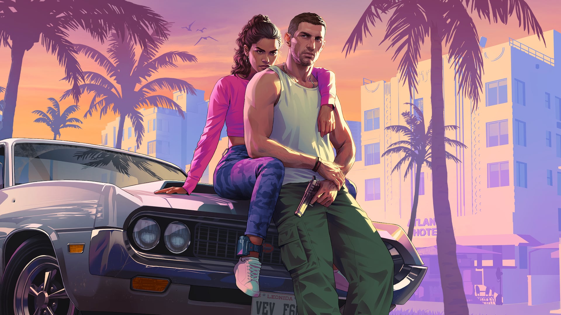 Jason and Lucia — GTA 6 wallpaper