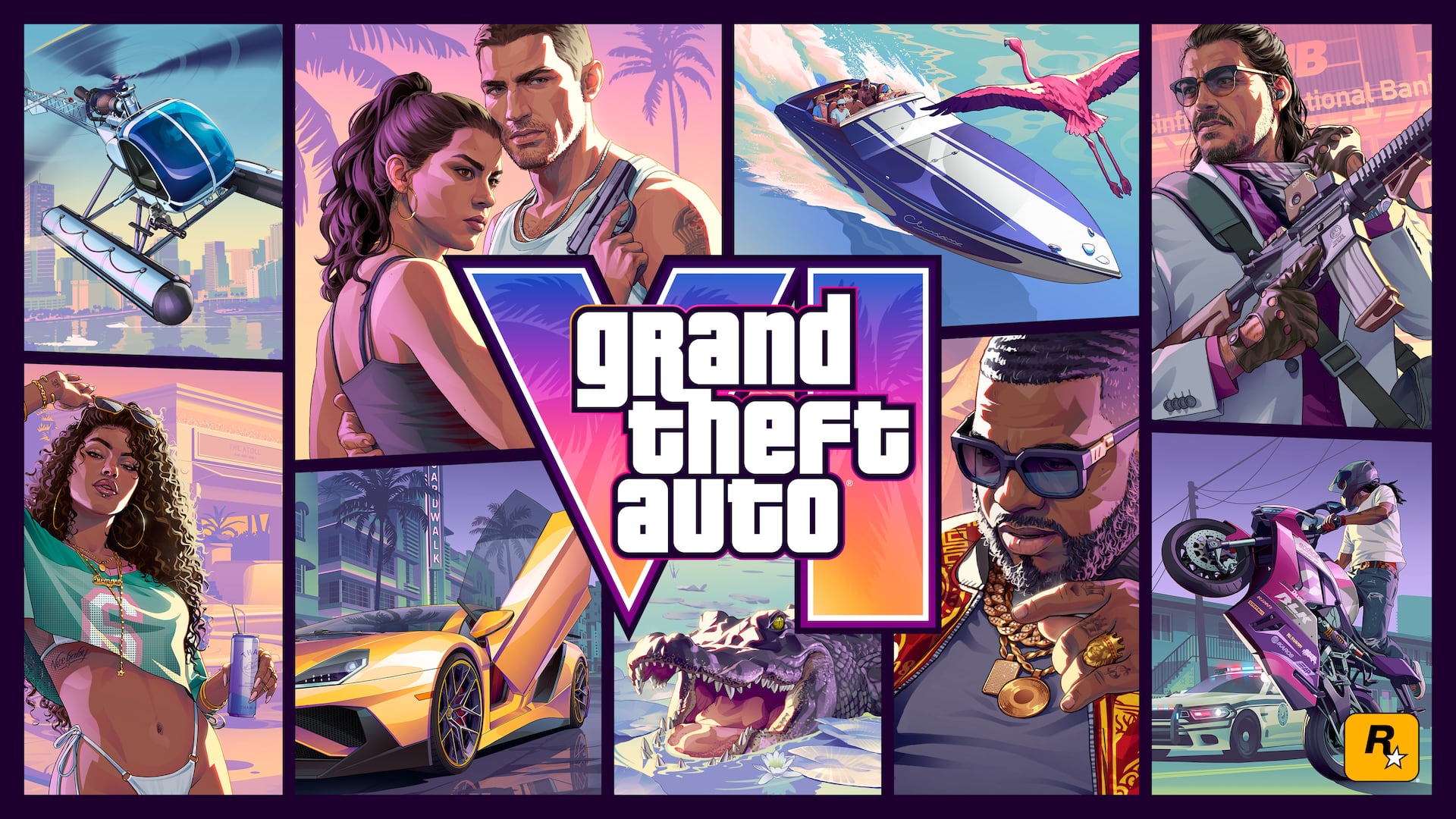 Official Cover Art — GTA 6 wallpaper